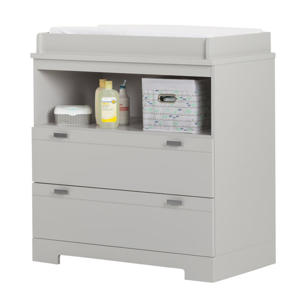 South Shore Reevo Changing Table Dresser with Pad & Reviews Wayfair
